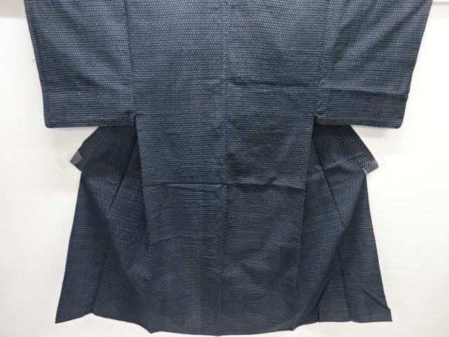JAPANESE KIMONO / ANTIQUE HITOE MENS KIMONO / KURUME SHOSEI KASURI